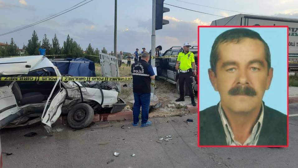 Konya’da Kadir ve Fatma Yıldız çiftinin öldüğü kaza anı kamerada 4